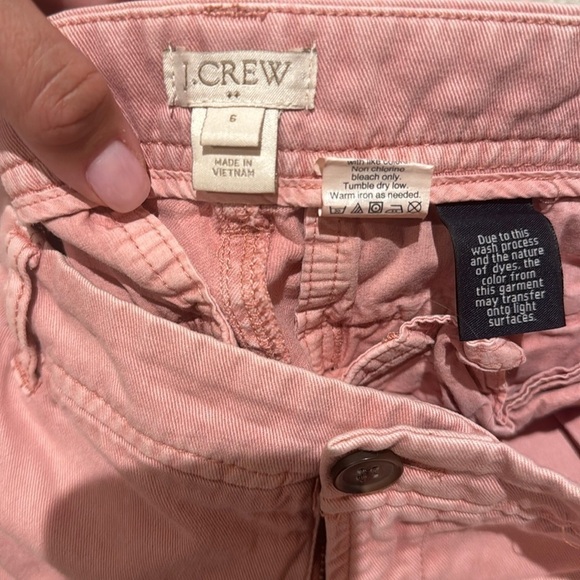 J Crew Womens Sunwashed Slim Chino Pants Pink (Rose) Size 6 - Picture 2 of 3